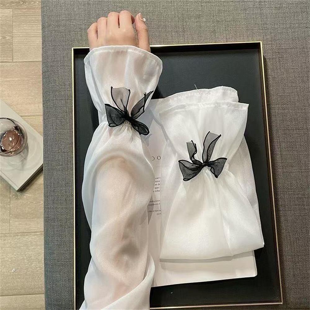 Cycling Glove - Guanti Estivi Lunghi in Chiffon con