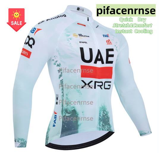 Cycling Gear Uae - Giacca Ciclismo Invernale 2026 UAE Nuova