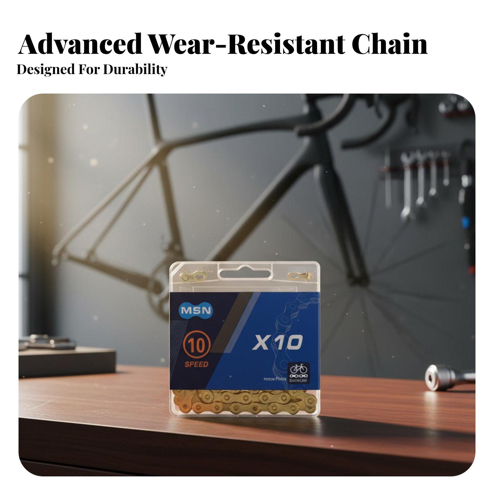 Cycling Gear Gravel - Catena per Bicicletta a 12 Velocità,