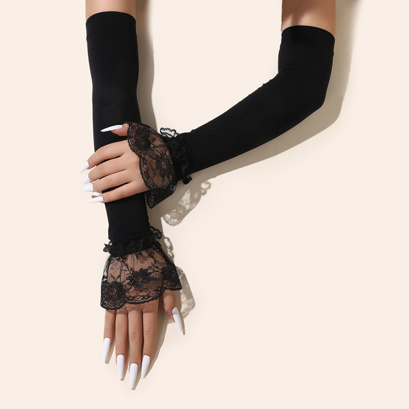 Manicotti lunghi in pizzo alla - Cycling Glove recensione e prezzo